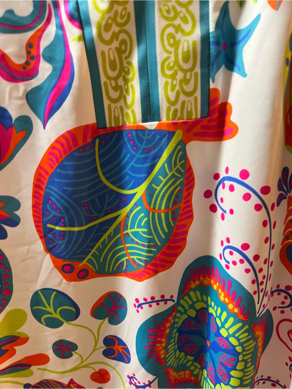 NWT Gretchen Scott Sea of Love Jersey Dress XL - Picture 3 of 7